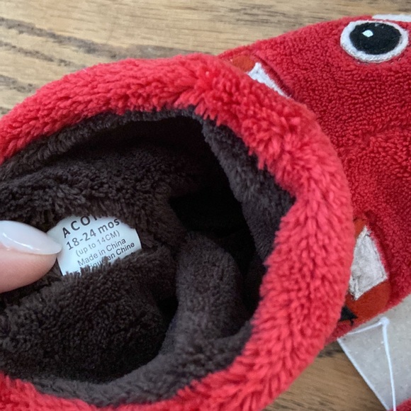 NWT! ACORN Easy-On Critter Bootie Slippers ~ Red Fox ~ Toddlers 18-24 Mo - Picture 8 of 8